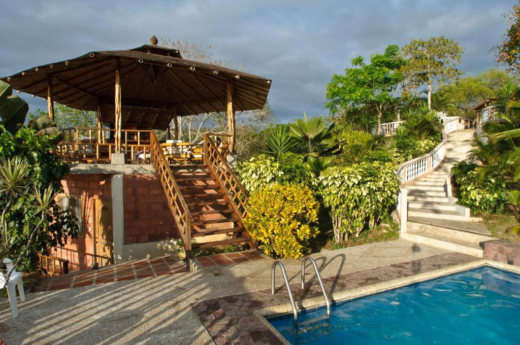 Hotel Ocean View Happy Hill Olón Camera foto